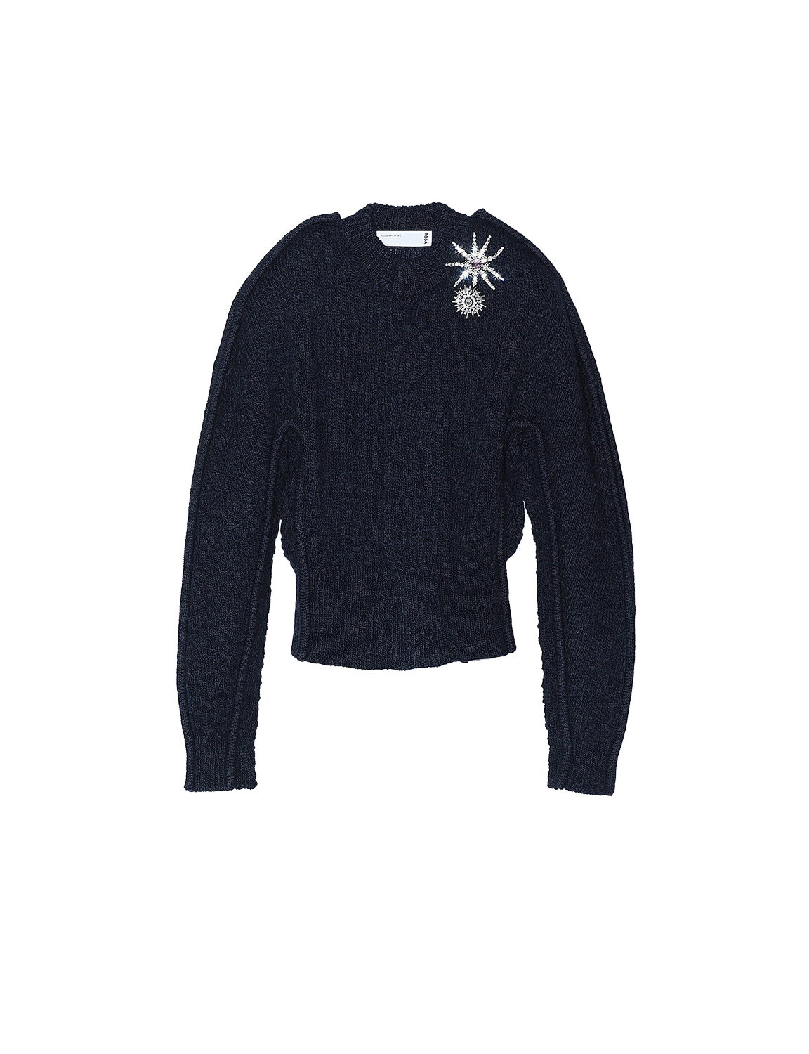 TOGA Motif Knit Cardigan