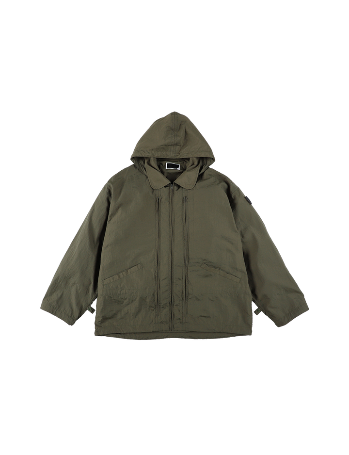 CRUSHED NYLON FULL PACK JACKET