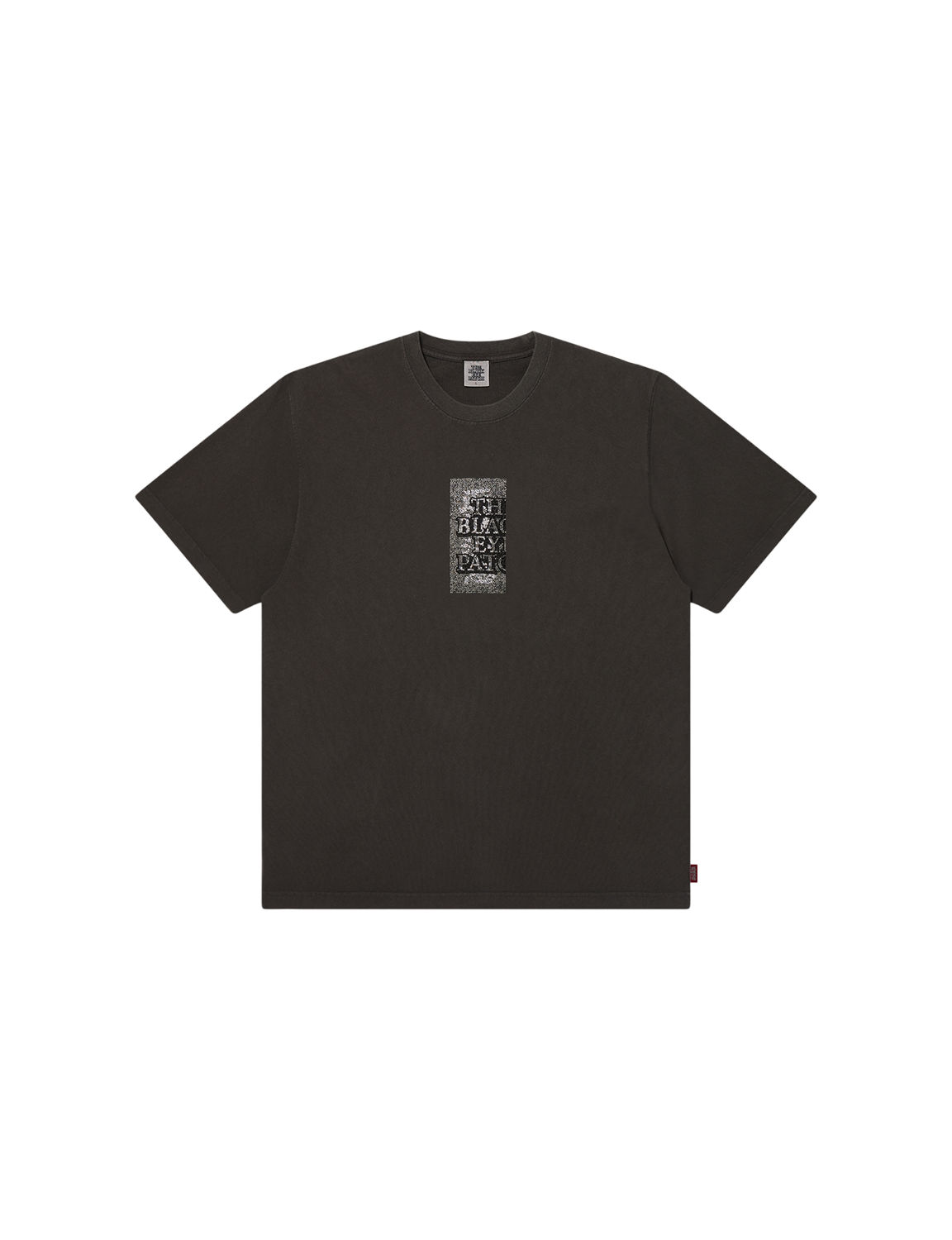 BlackEyePatch RHINESTONE GRAYSCALE HWC LABEL TEE