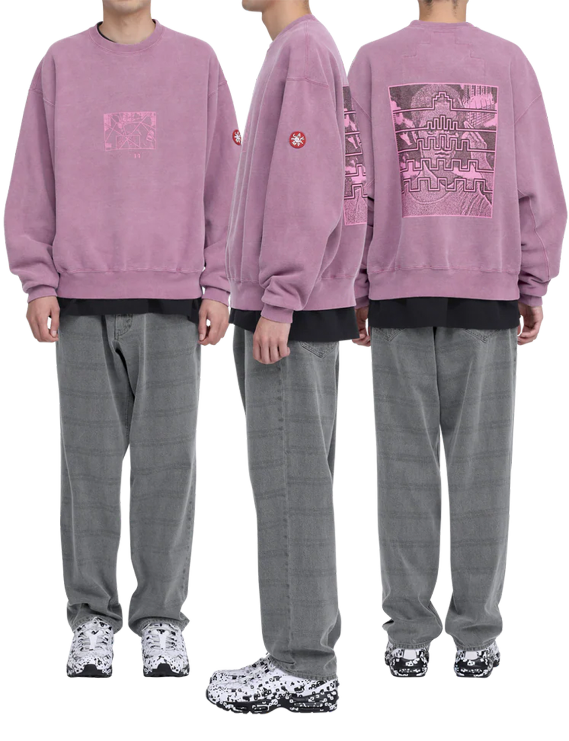 OVERDYE PARADIGM CREW NECK