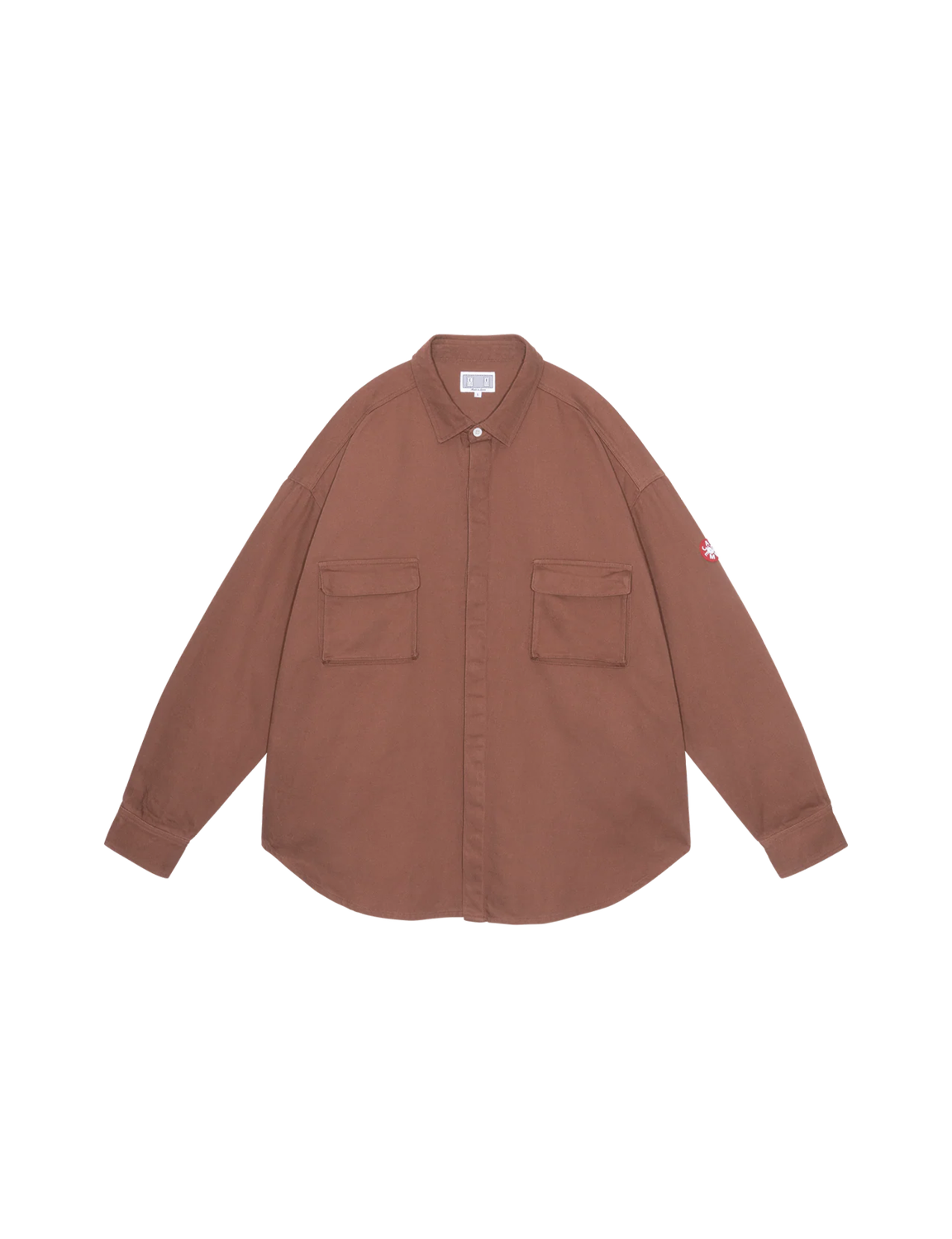 COTTON TWILL BIG SHIRT