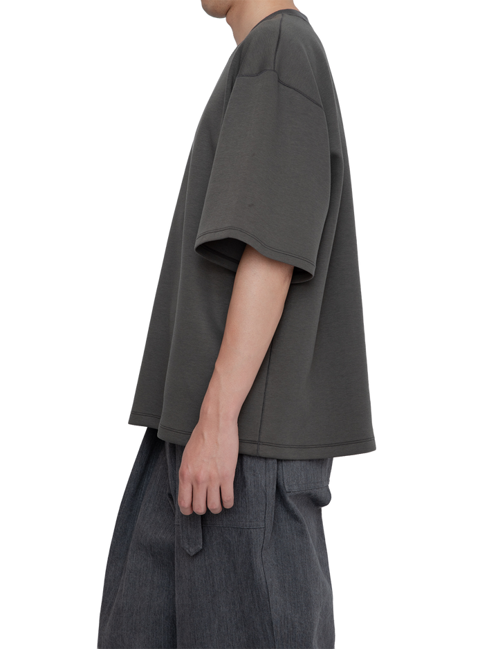 HIGH BACK COLLAR TEE