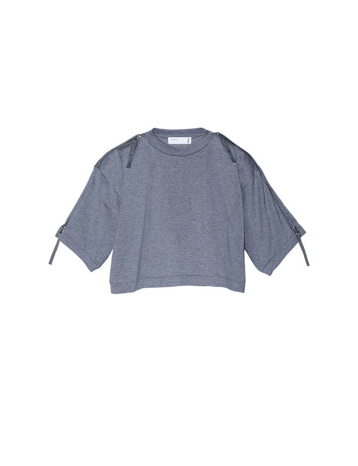 ZIP SLEEVE TEE