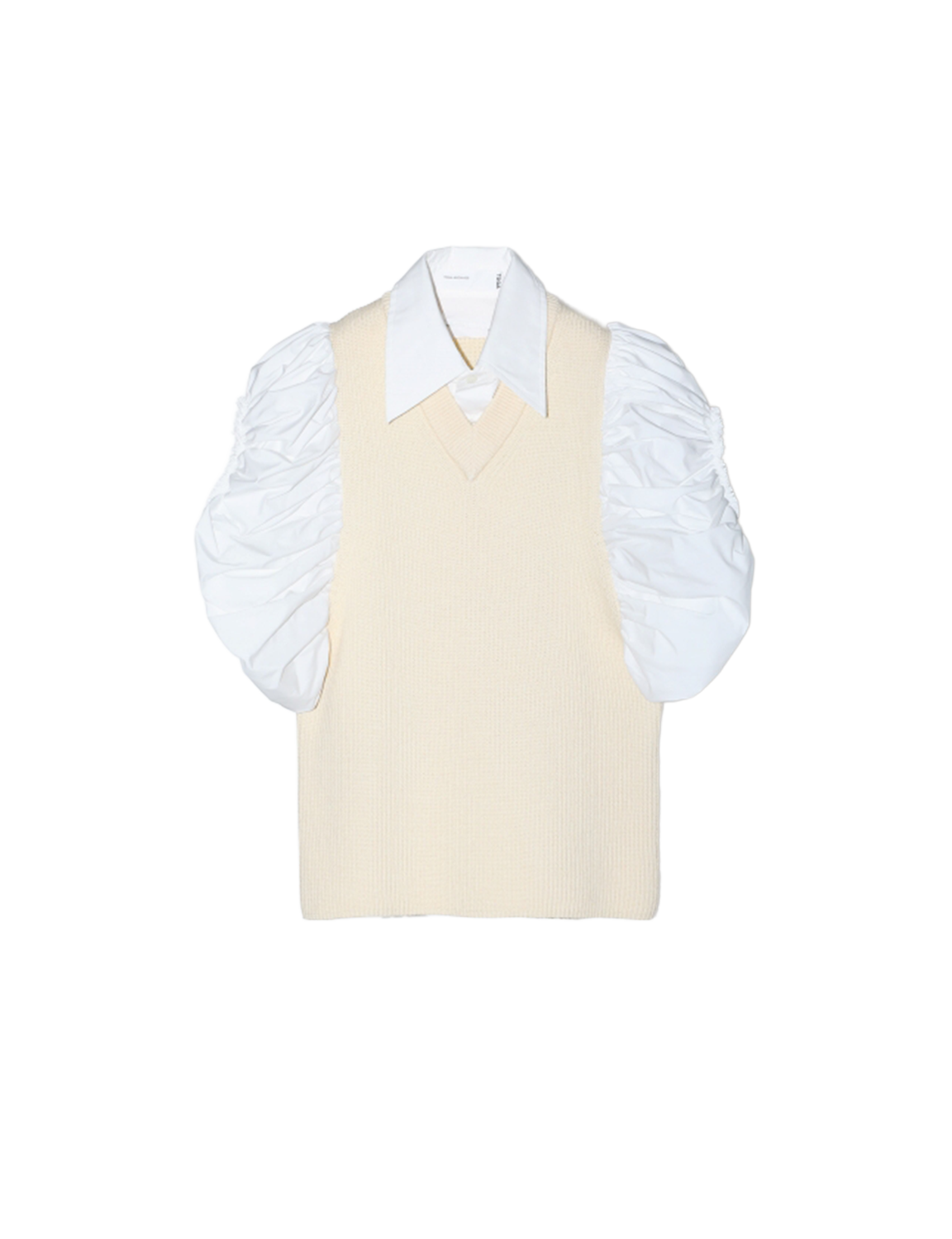 TOGA ROLL-SLEEVE KNIT