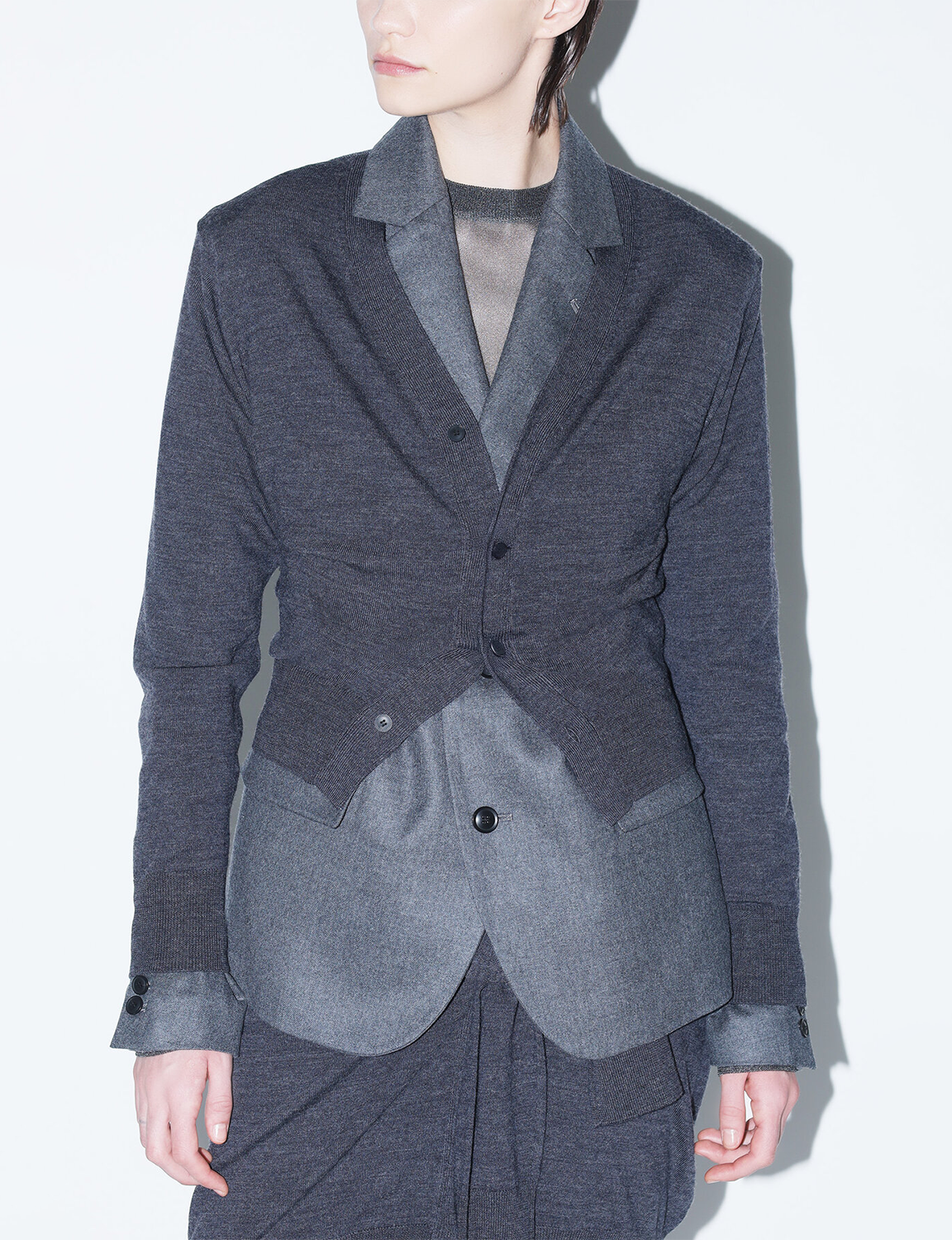 KNIT DOCKING JACKET