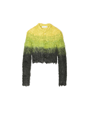 SHAGGY KNIT CARDIGAN