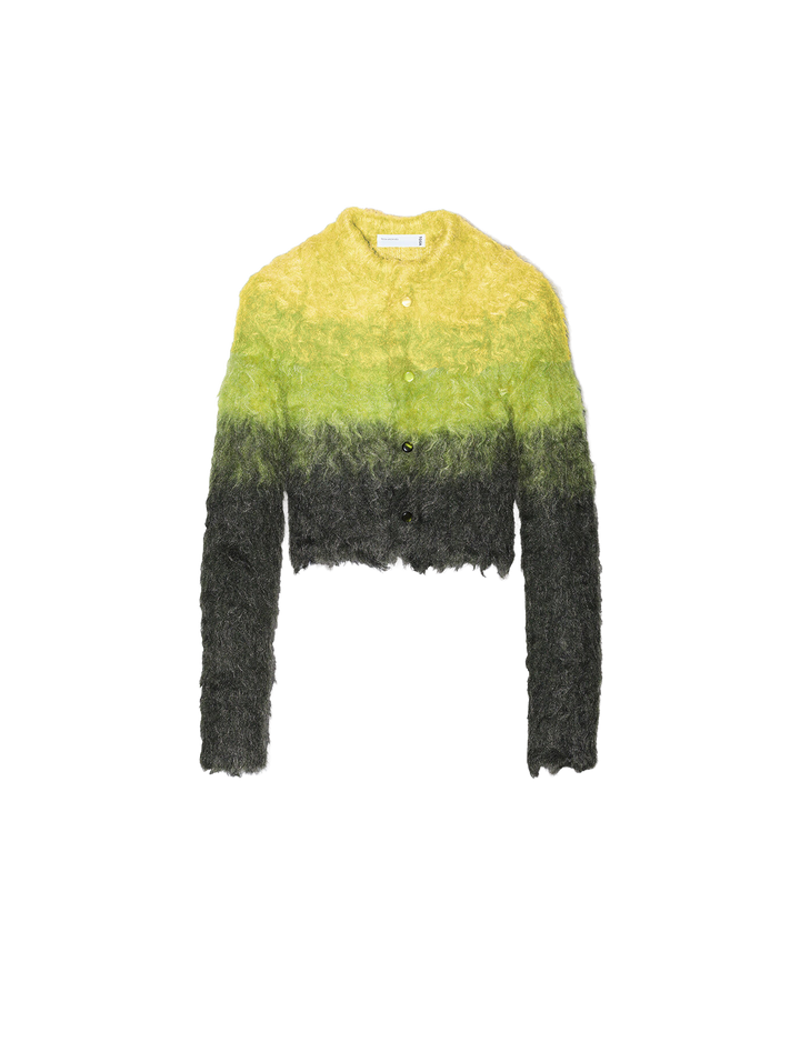 SHAGGY KNIT CARDIGAN