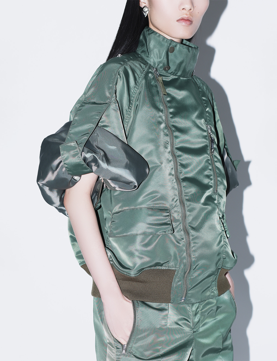 NYLON TWILL BLOUSON