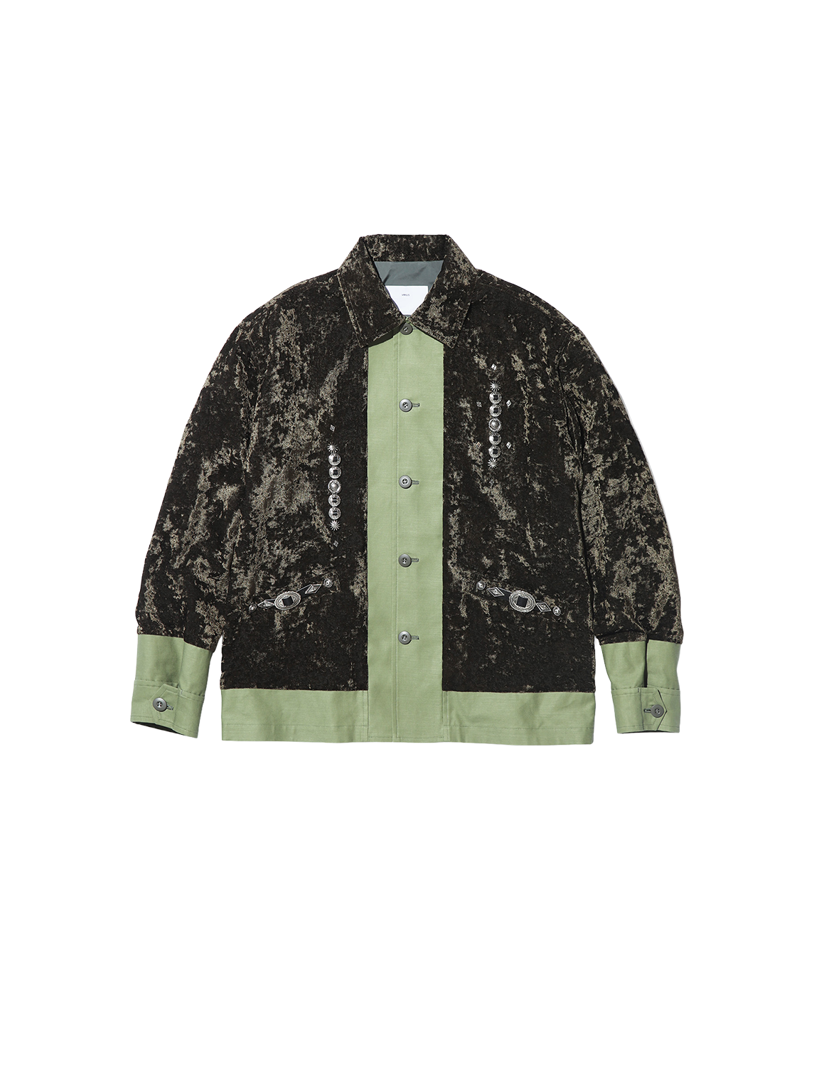 TOGA VIRILIS CRUSHED VELVET BLOUSON
