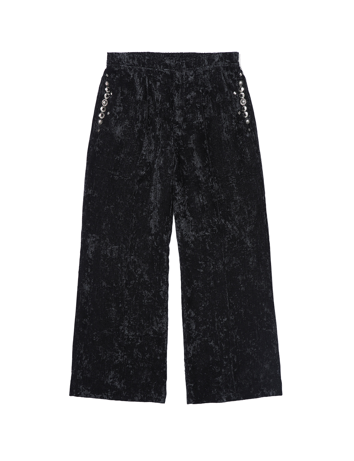 TOGA VIRILIS CRUSHED VELVET DRAWSTRING PANTS