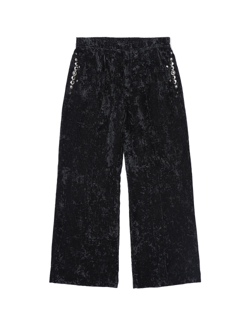 TOGA VIRILIS - CRUSHED VELVET DRAWSTRING PANTS – Stactile