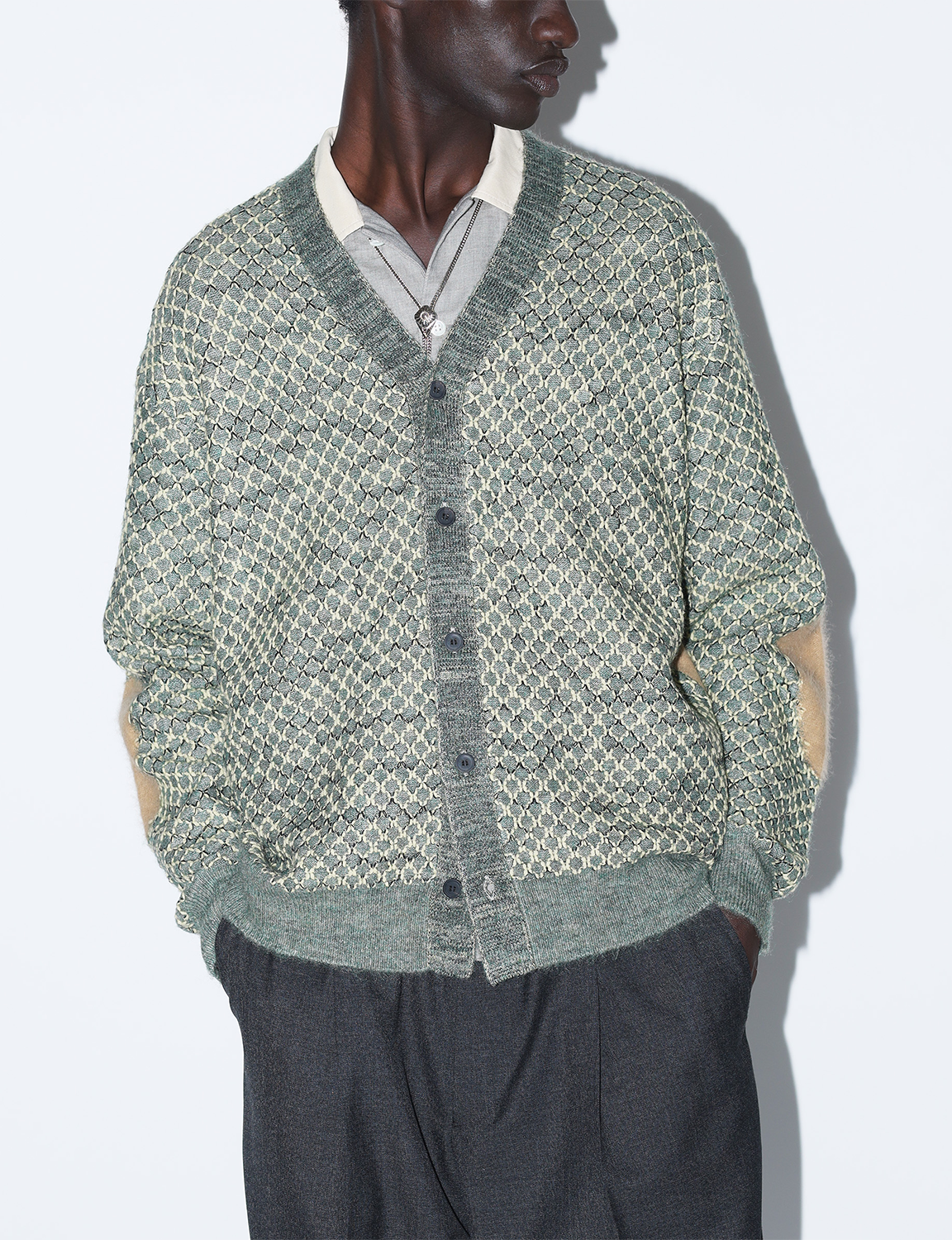 HEART KNIT CARDIGAN
