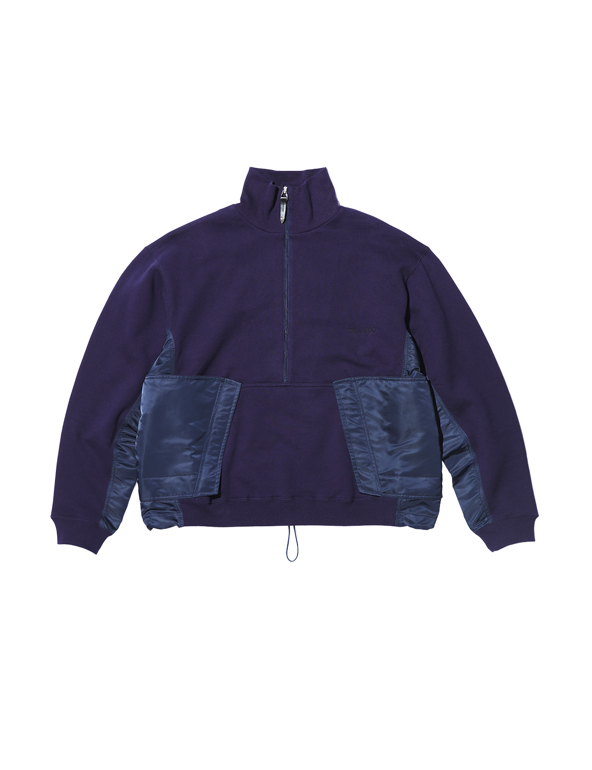 TOGA TOO COTTON HALF ZIP PULLOVER