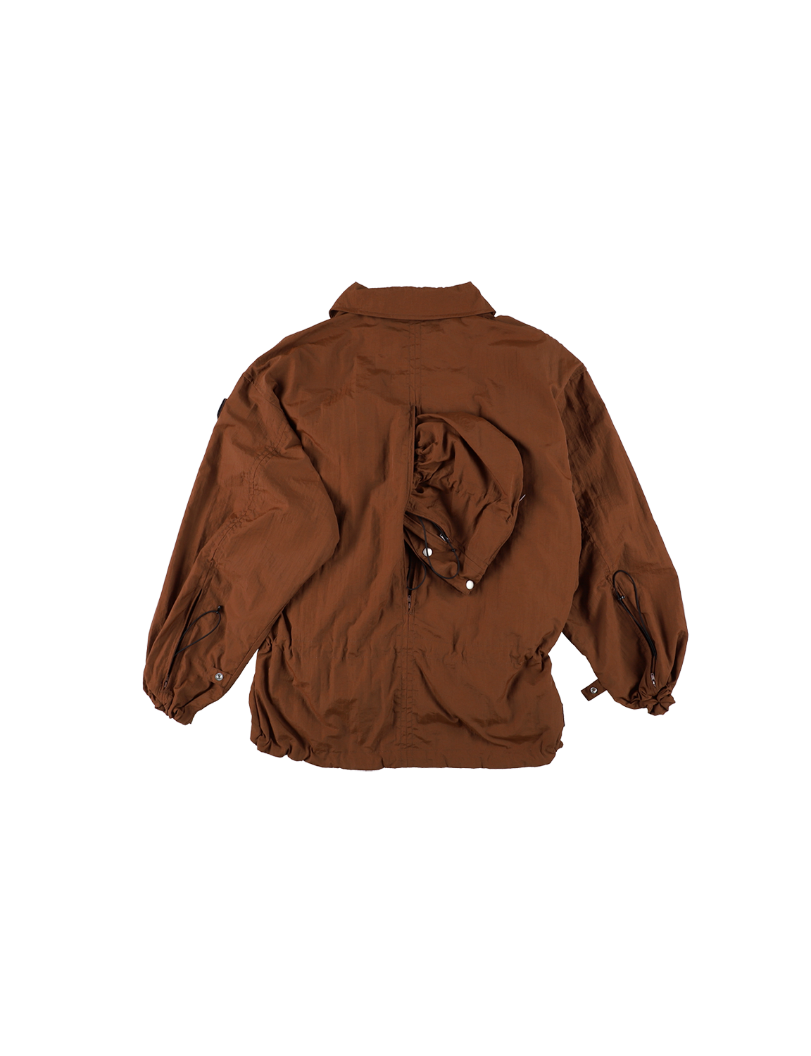 CRUSHED NYLON FULL PACK JACKET