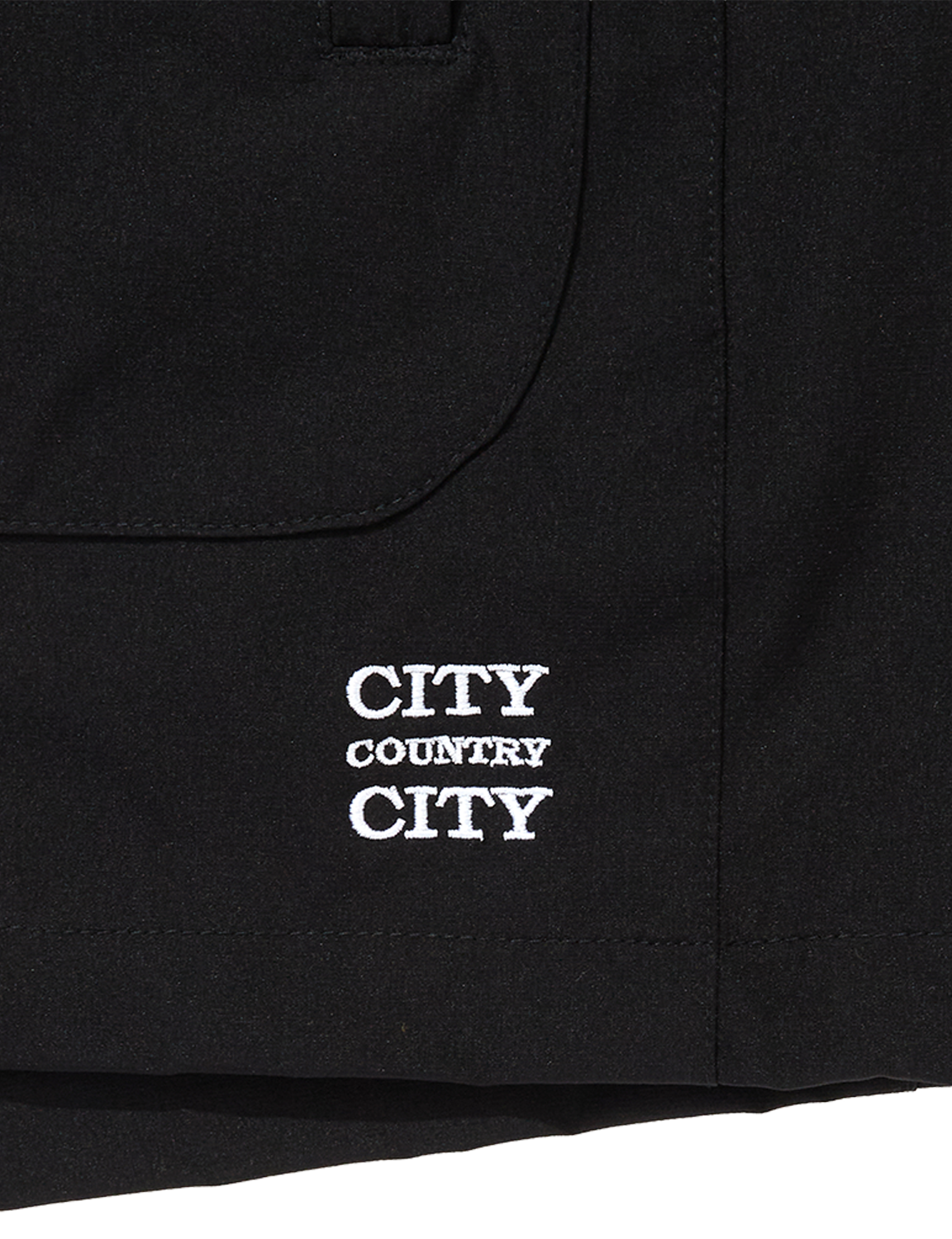 EMBROIDERD LOGO STRECH NYLON EASY SHORTS