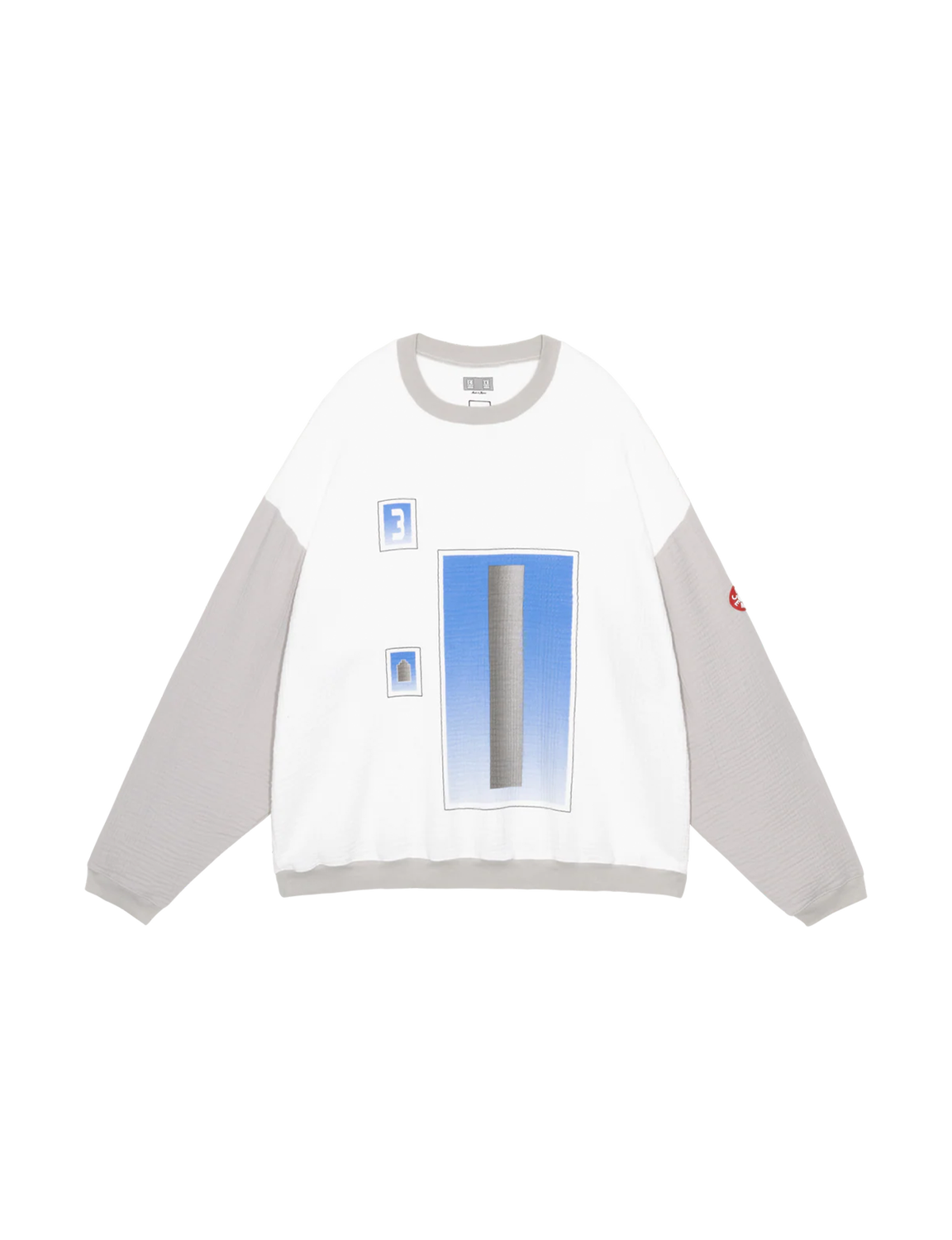 C.E AS Cylinder GAUZE CREW NECK