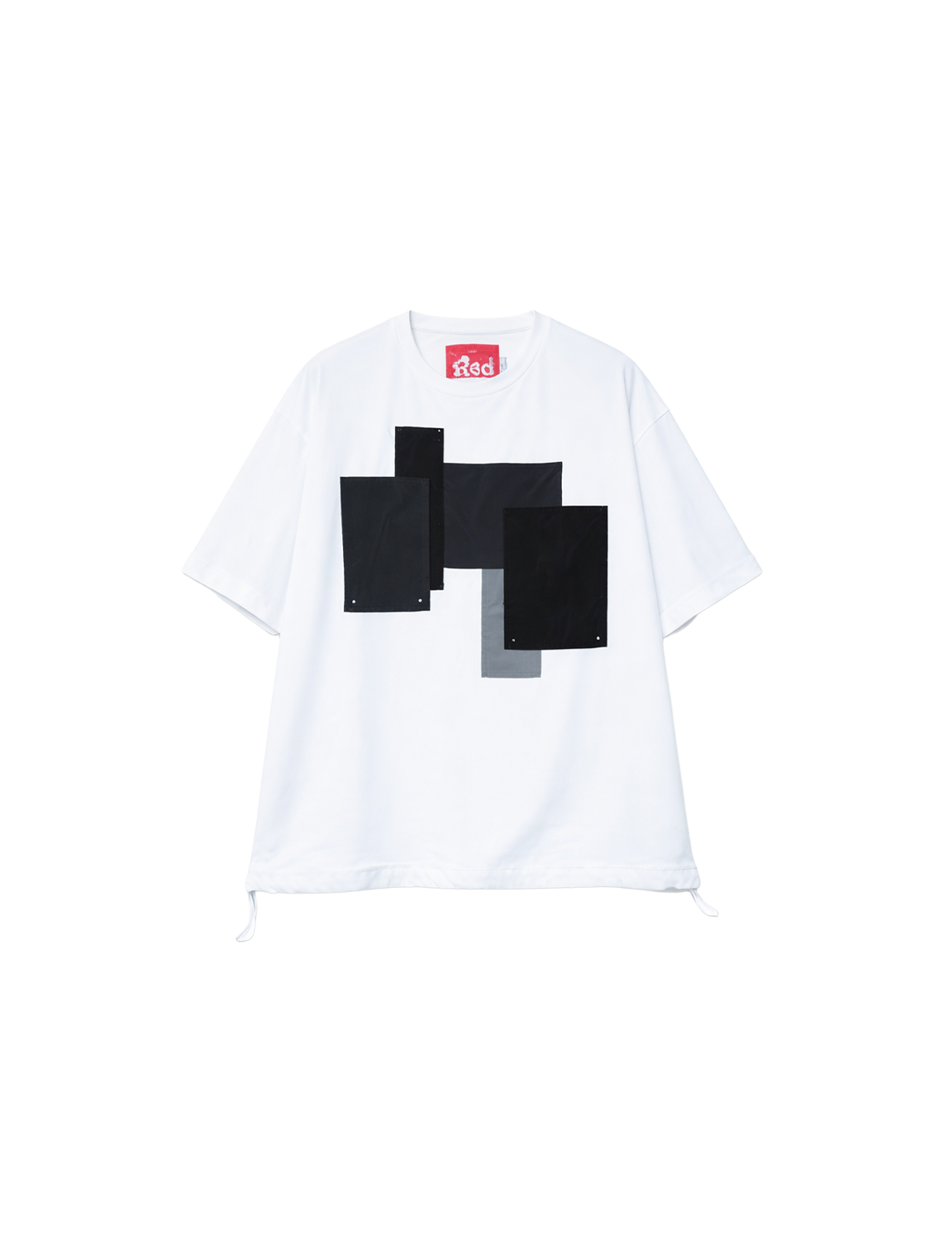FUMITO GANRYU Patchwork Pocket Rash Guard Short Sleeves