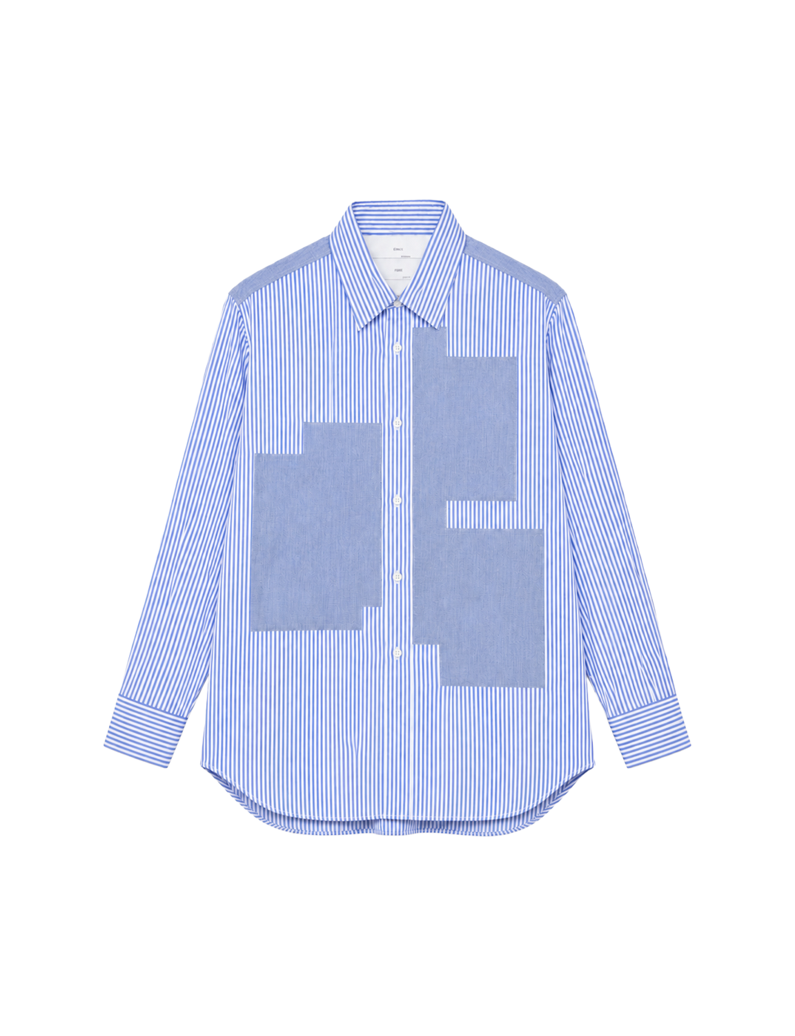 FUMITO GANRYU Patchwork pocket shirt