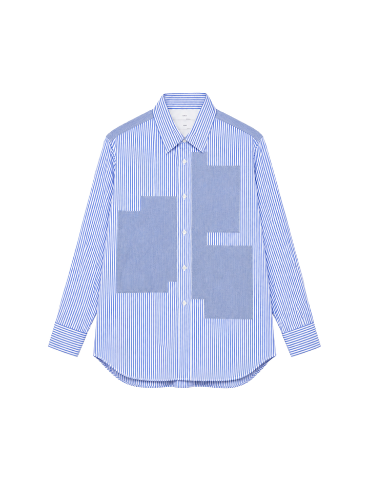 Patchwork pocket shirt