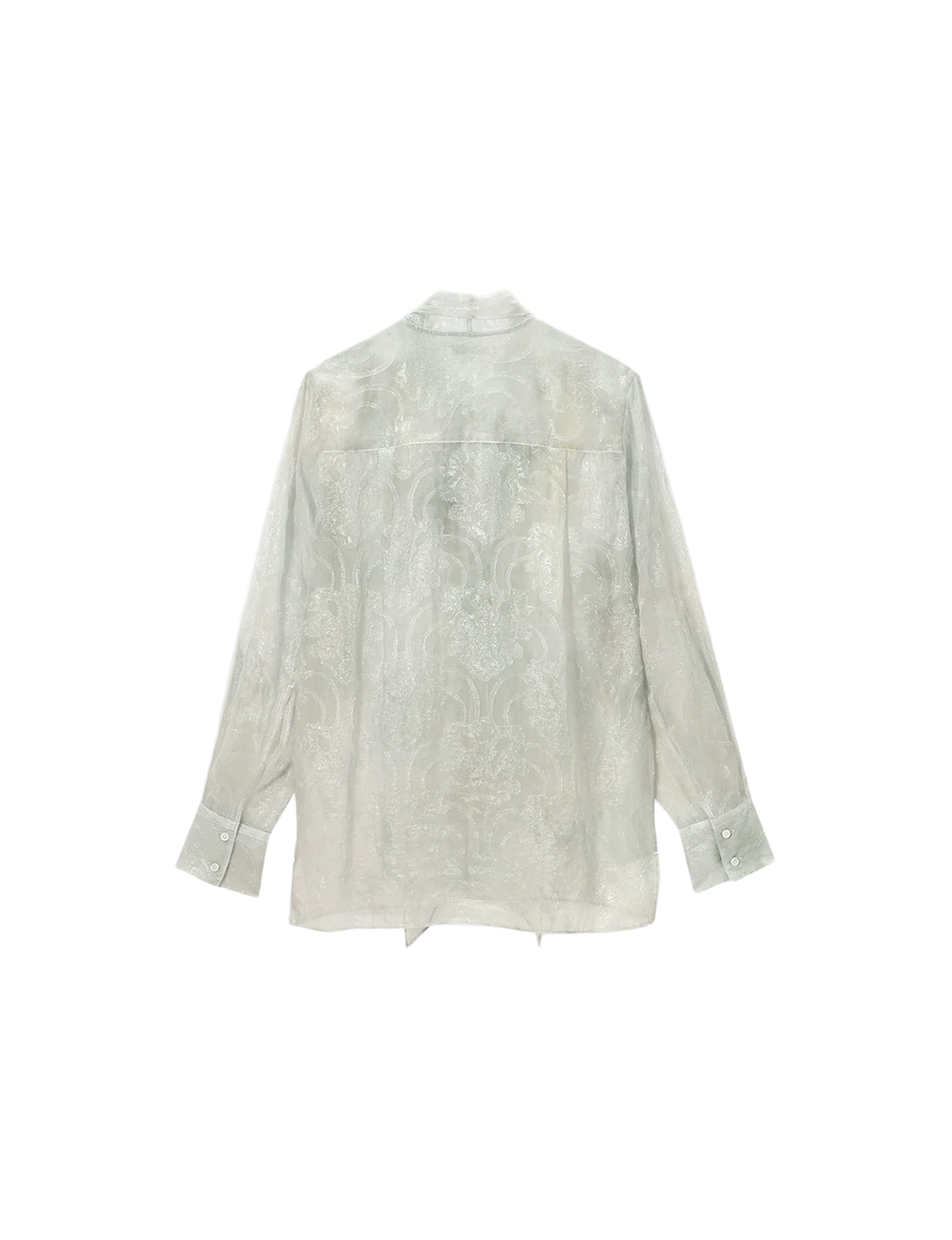 SHIBORI SHEER JACQUARD SHIRT