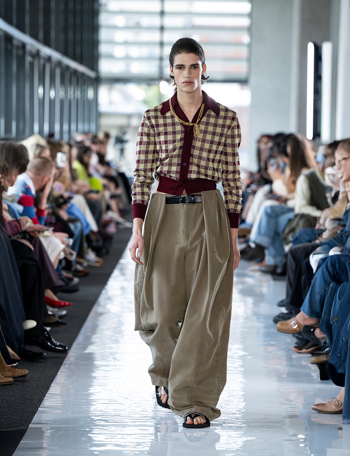 OXFORD WIDE PANTS