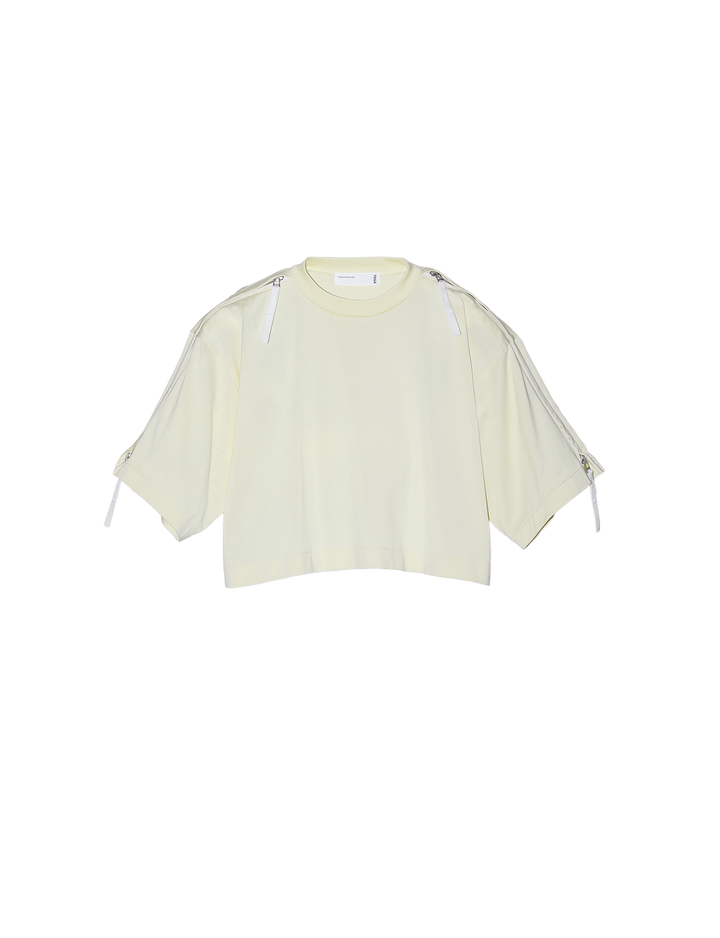 ZIP SLEEVE TEE