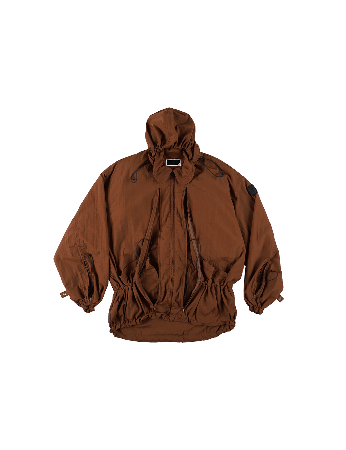 CRUSHED NYLON FULL PACK JACKET