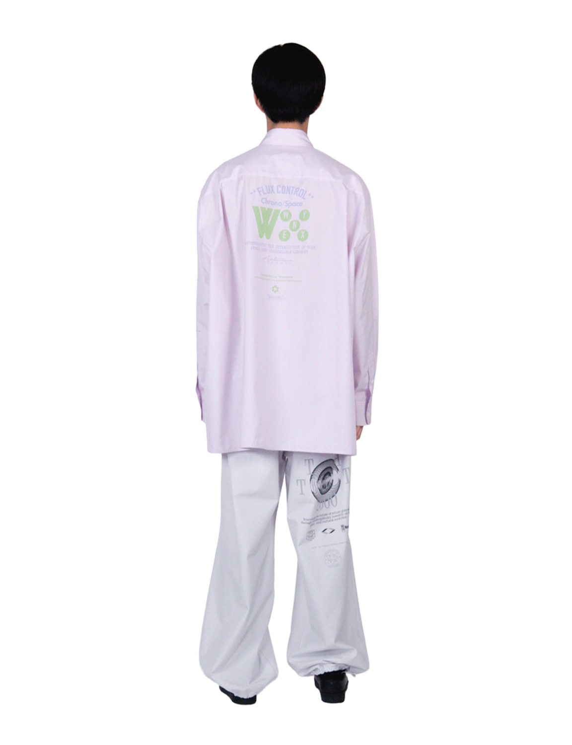 Graphic Print Oversized Shirt