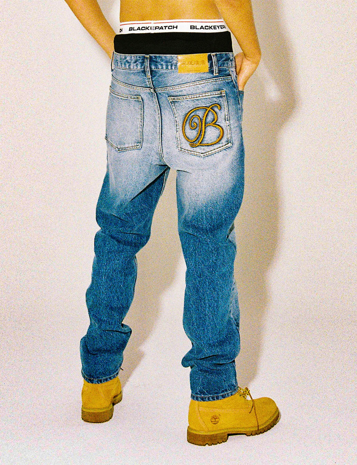 Exclusive - B EMBLEM SLIM FIT JEANS