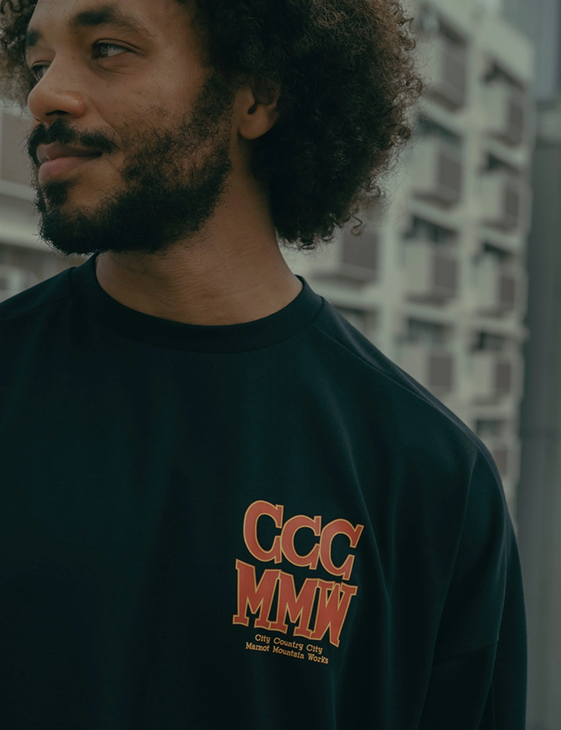 CITY COUNTRY CITY x Marmot_MMWCCC FEEL UP L/S T-SHIRT