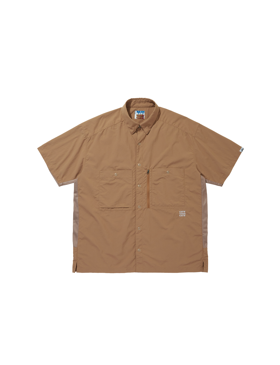TASLAN NYLON S/S SHIRT