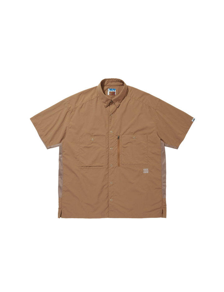 TASLAN NYLON S/S SHIRT
