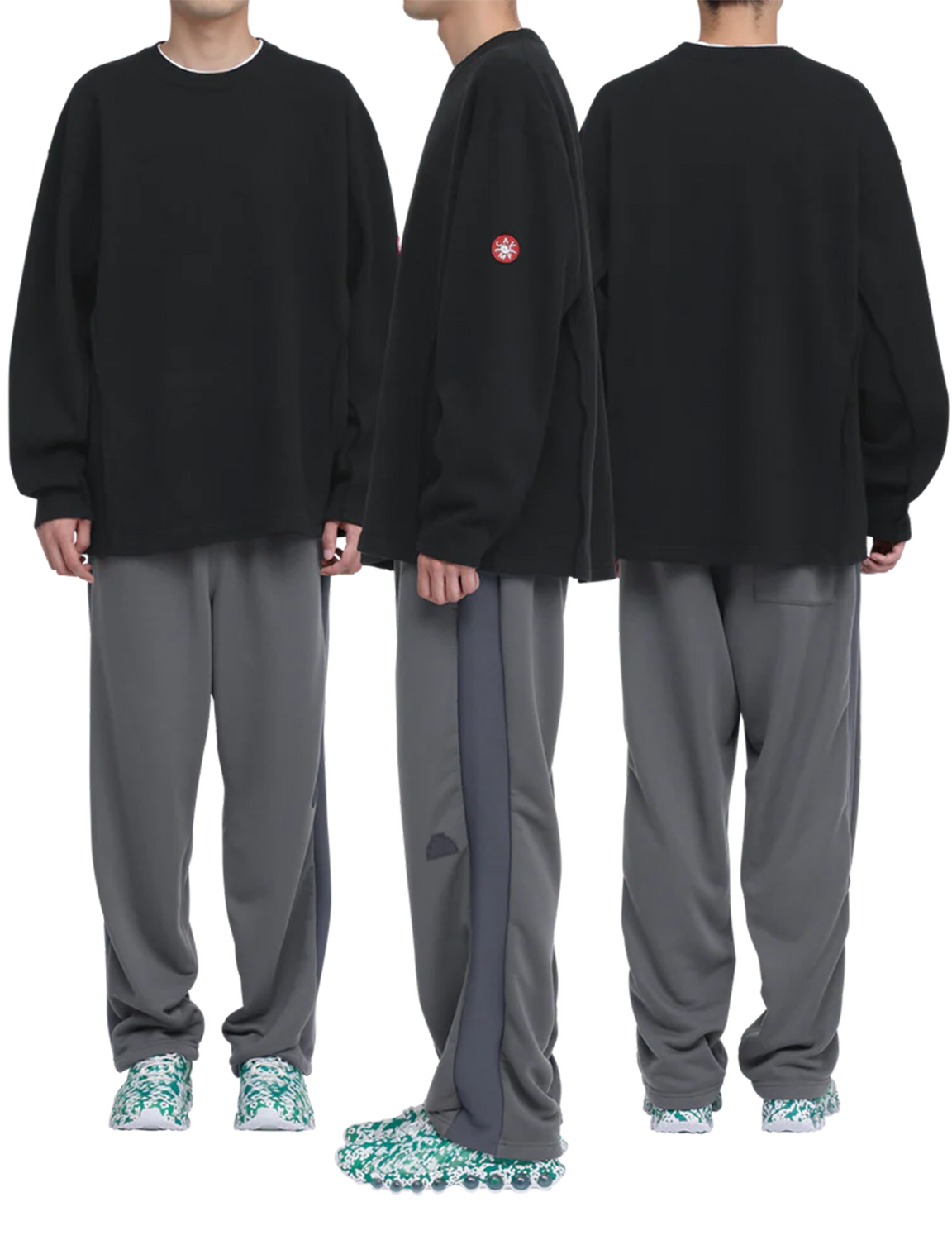 C.E - SIDE SEAM DBL KNIT LONG SLEEVE – Stactile