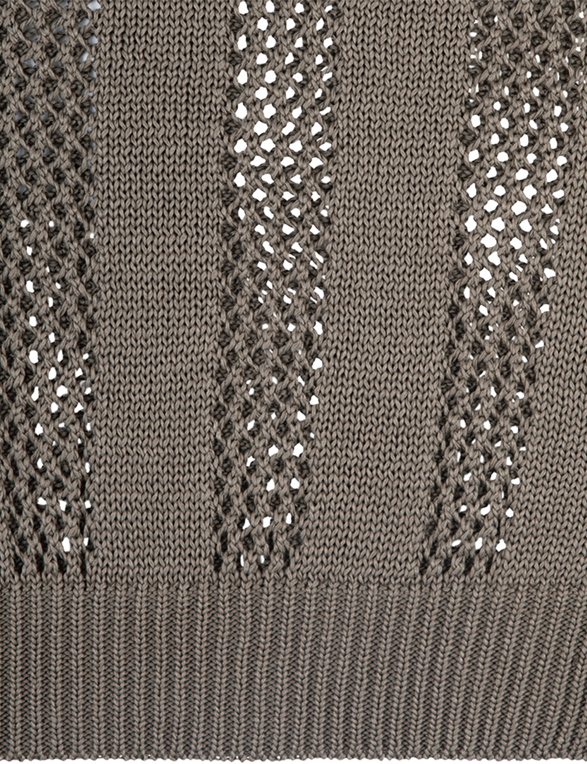 COTTON WALE STRIPE KNIT