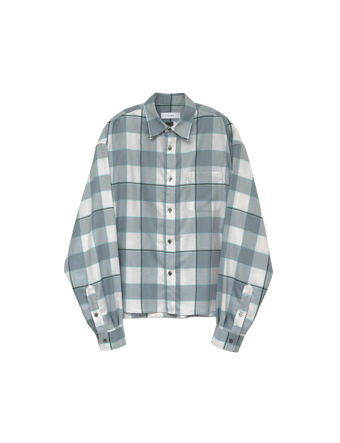 FACETASM ORIGINAL CHECK BIG SHIRT