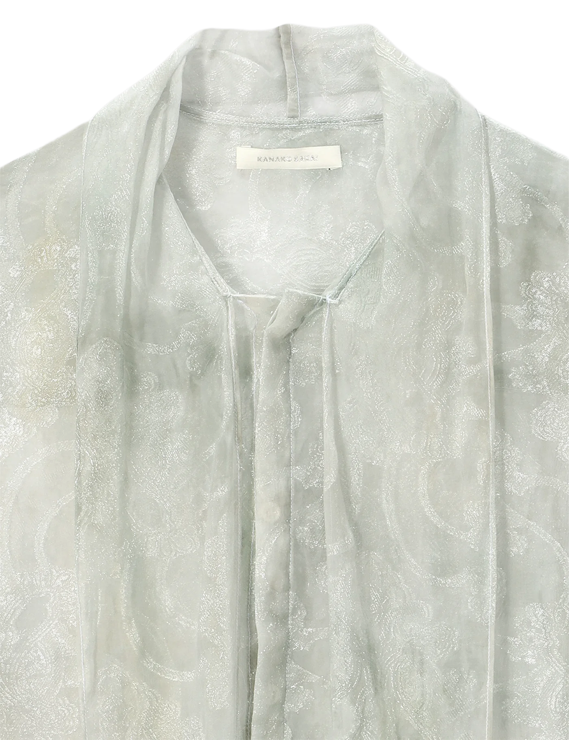 SHIBORI SHEER JACQUARD SHIRT