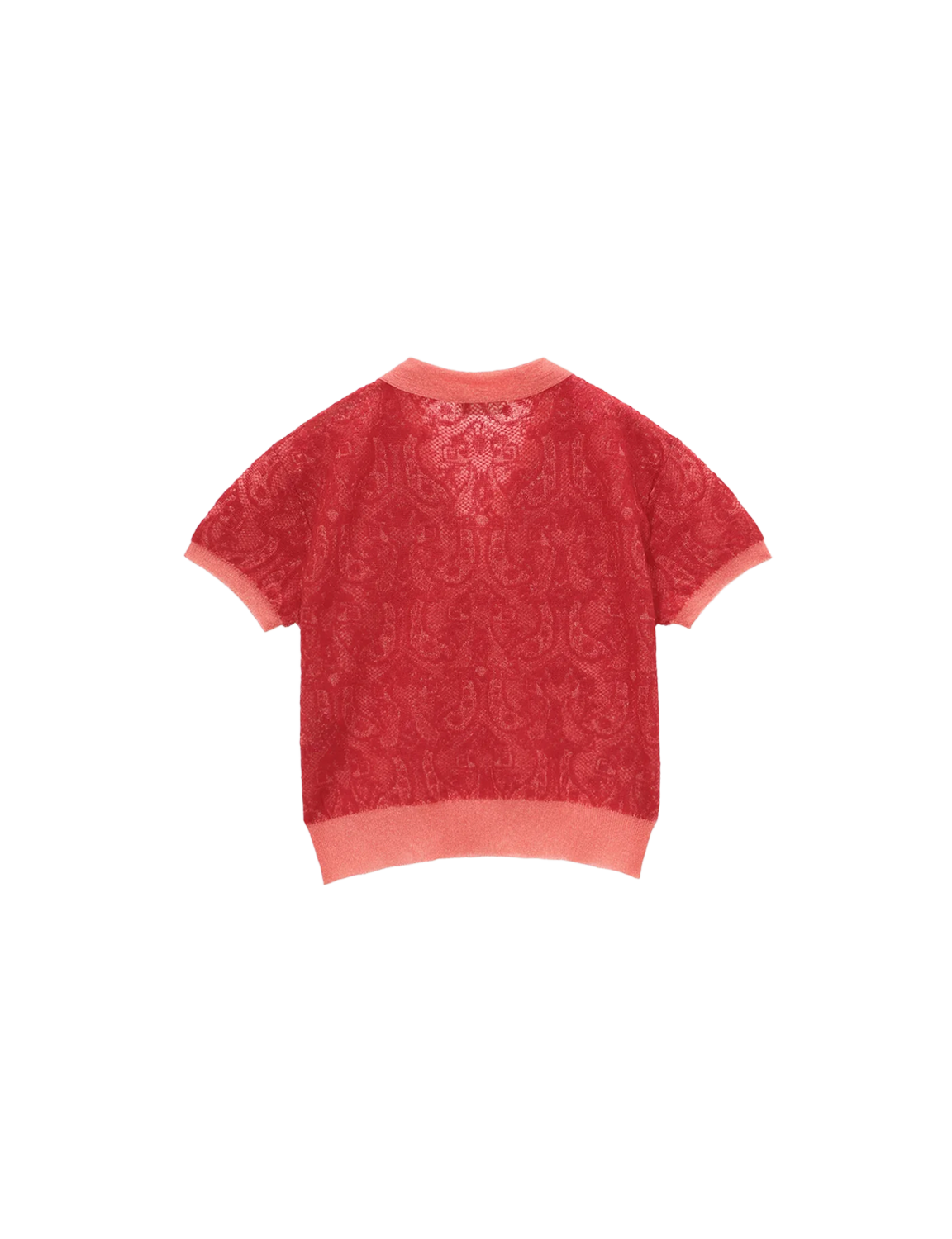 JACQUARD-KNIT POLO