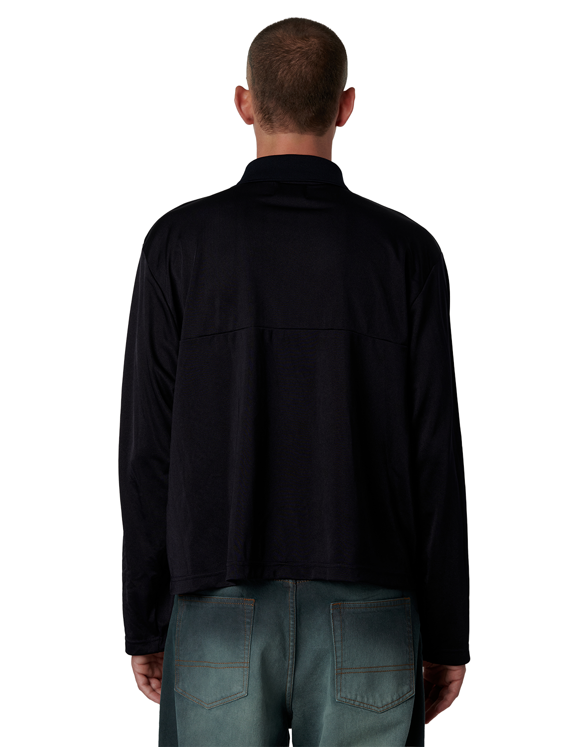 SWAN MESH LS POLO