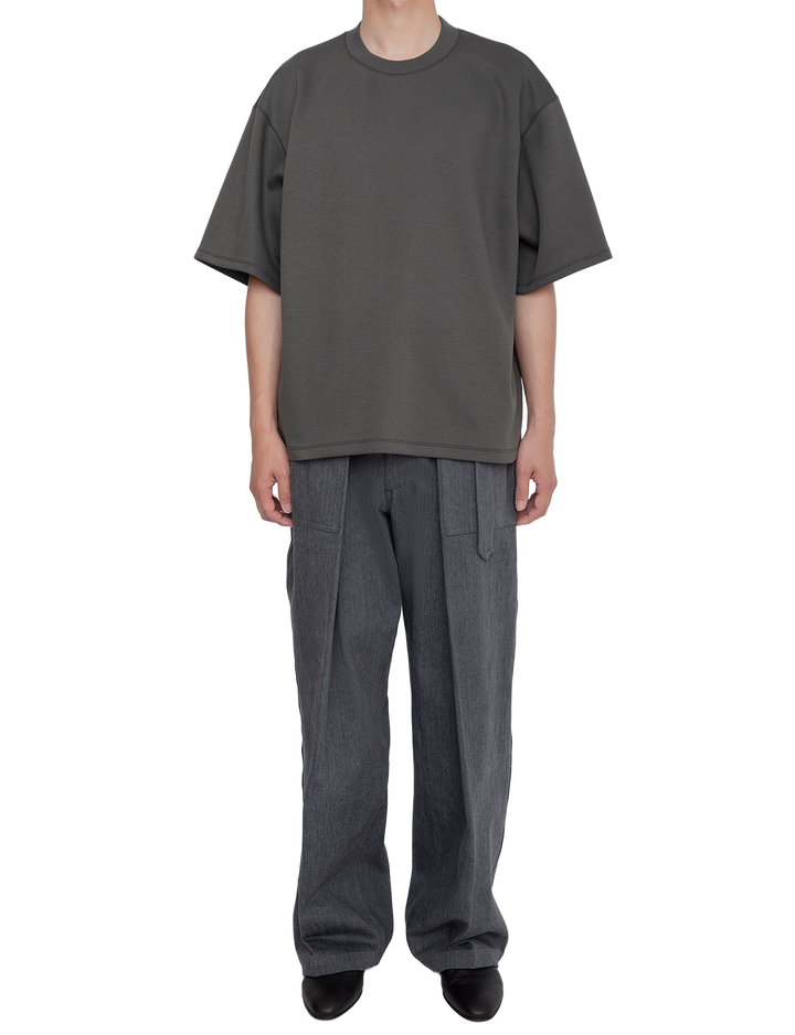 HIGH BACK COLLAR TEE