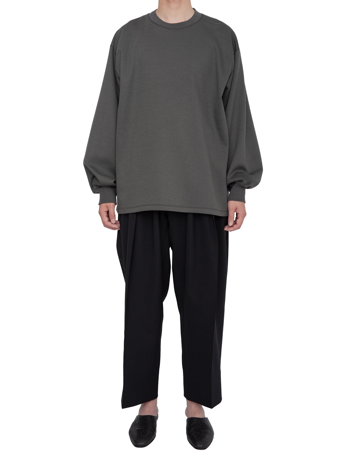 TUCK SLEEVE LONG TEE