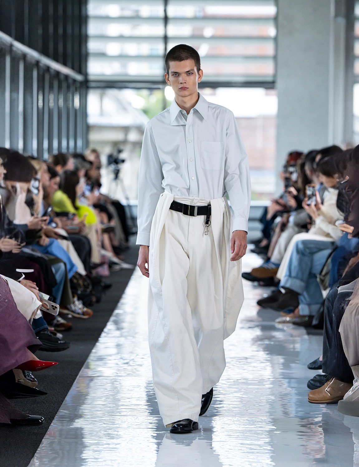 OXFORD WIDE PANTS