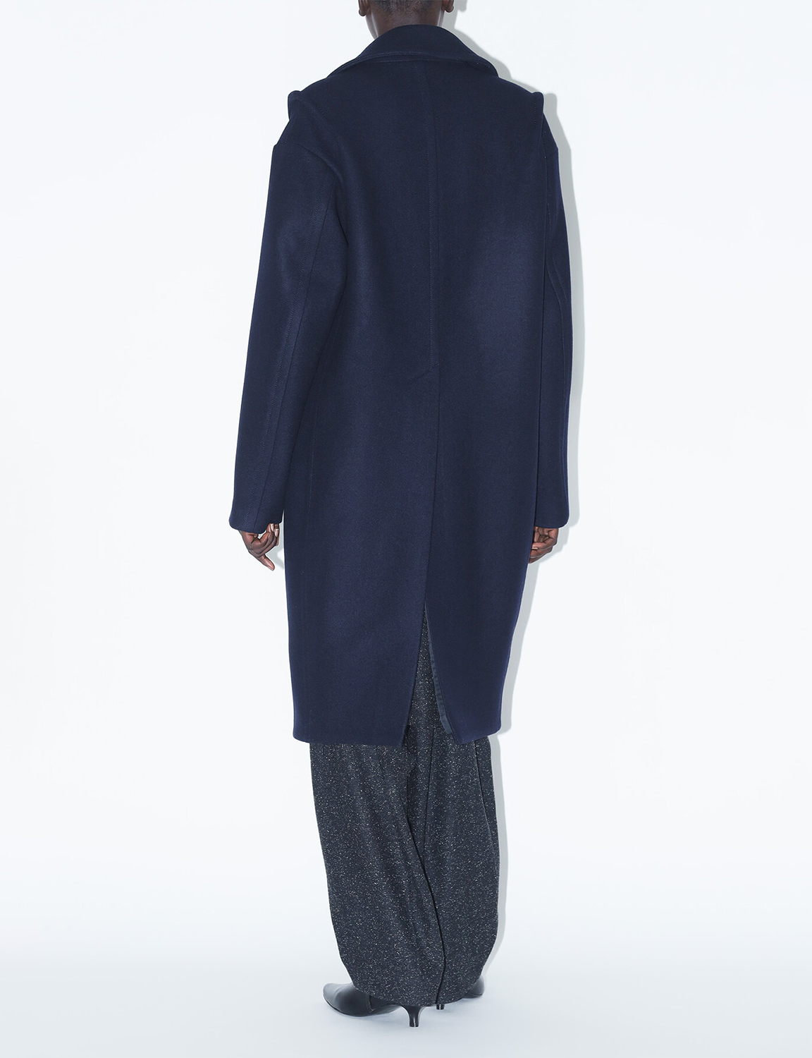 DOUBLE MELTON COAT