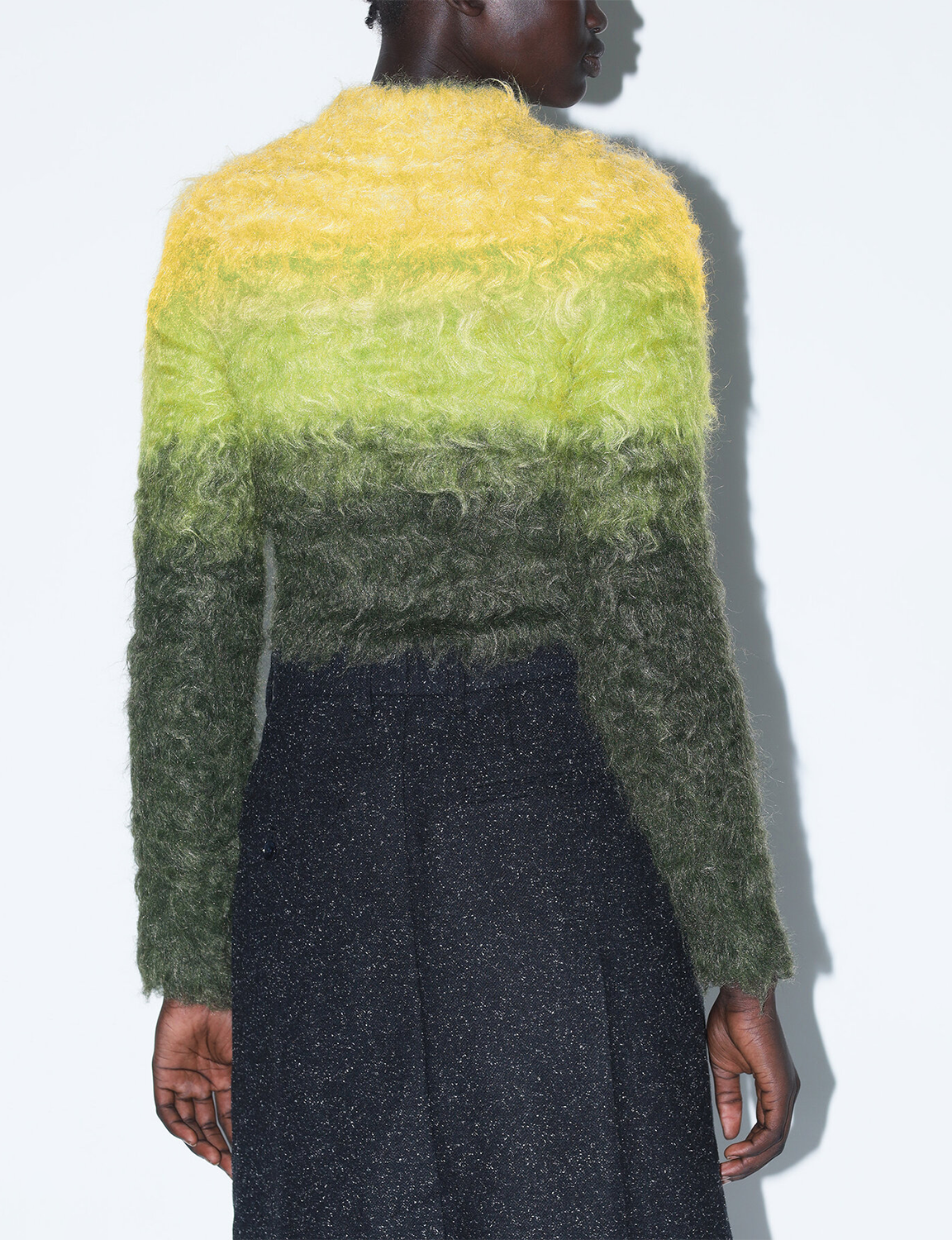 SHAGGY KNIT CARDIGAN
