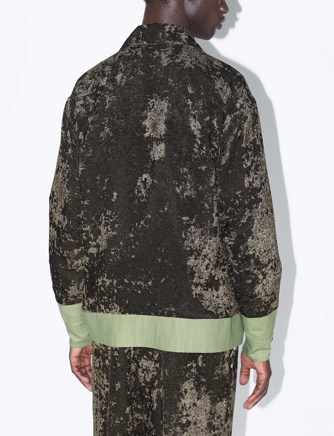 CRUSHED VELVET BLOUSON