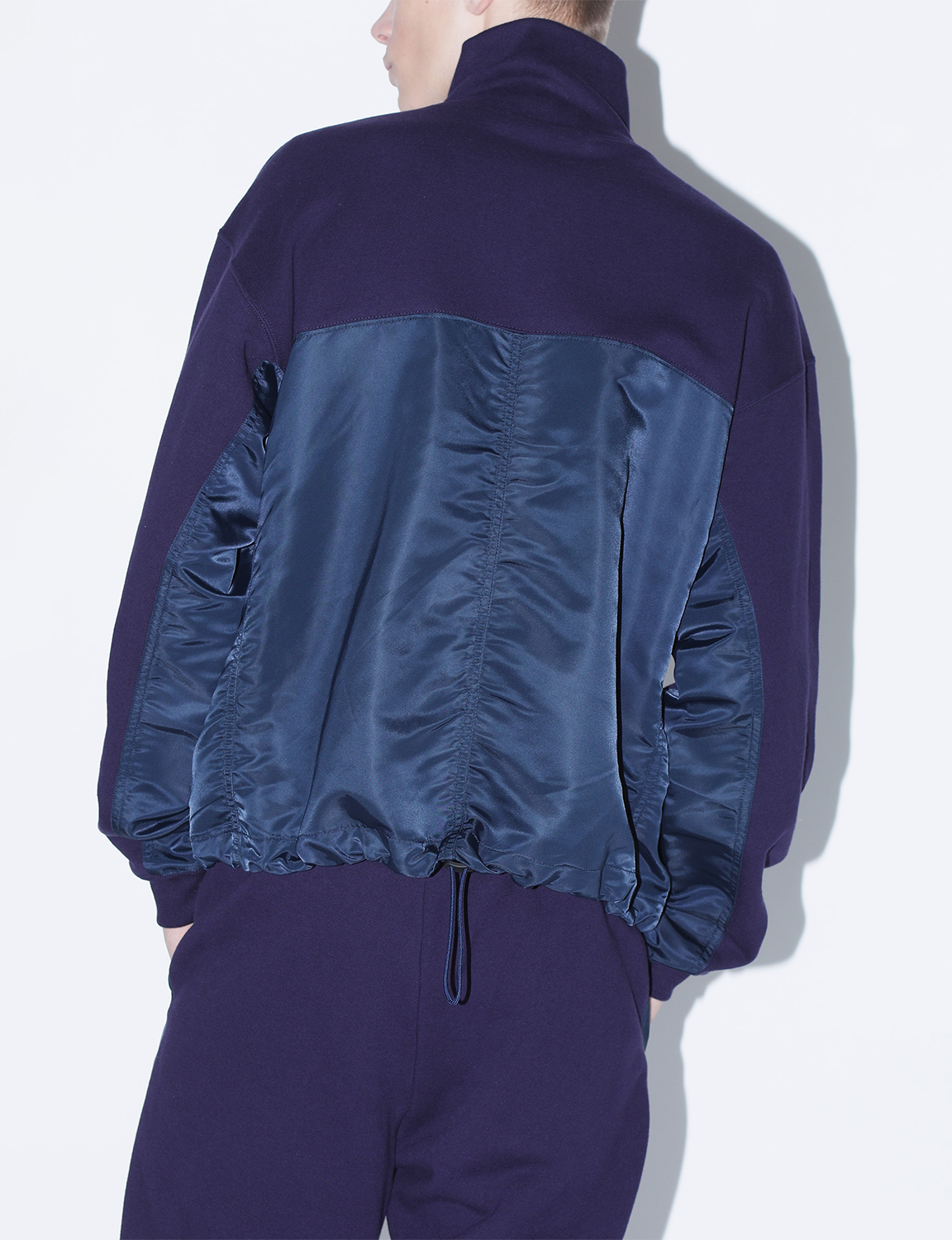 COTTON HALF ZIP PULLOVER