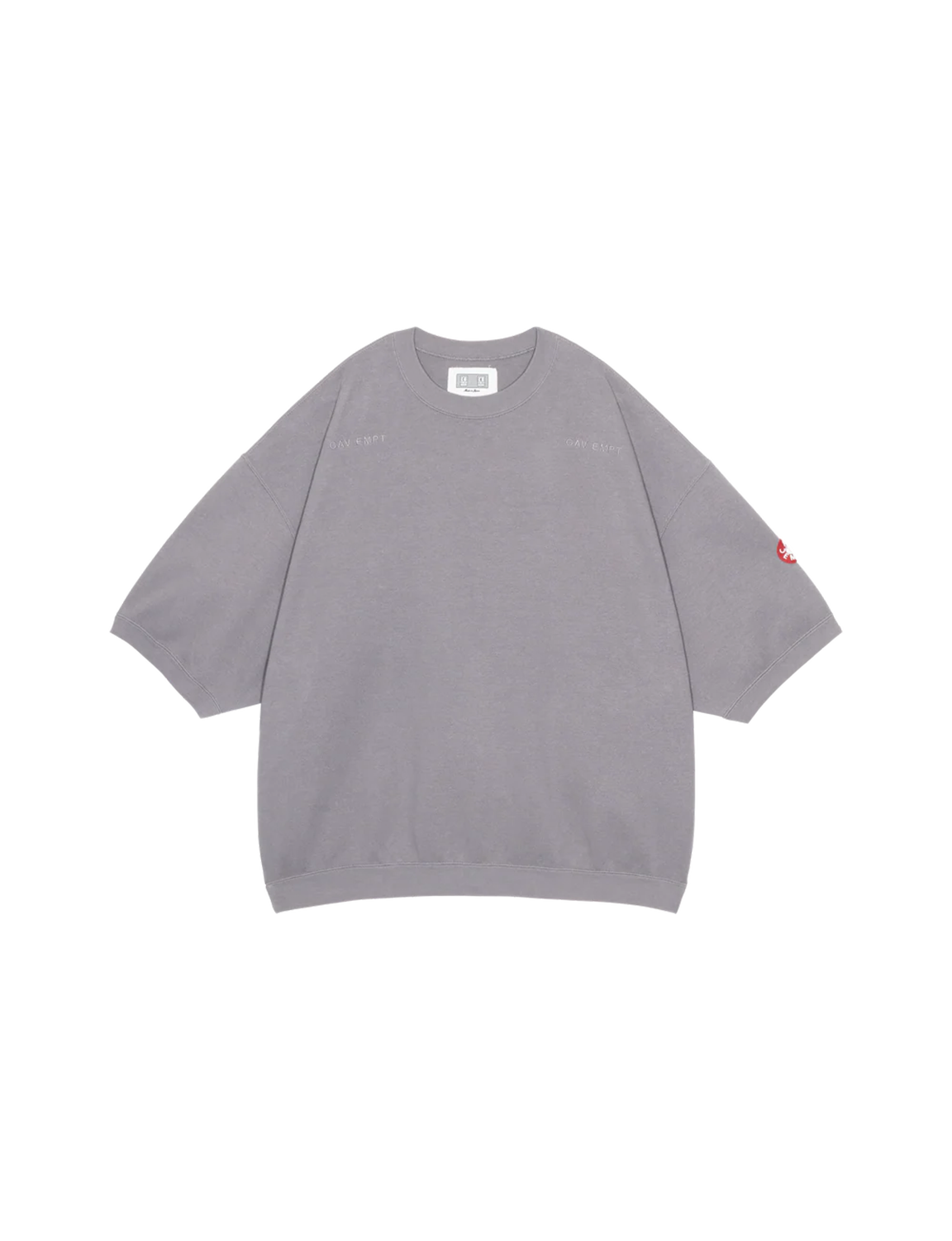 C.E DBL KNIT SHORT SLEEVE CREW NECK