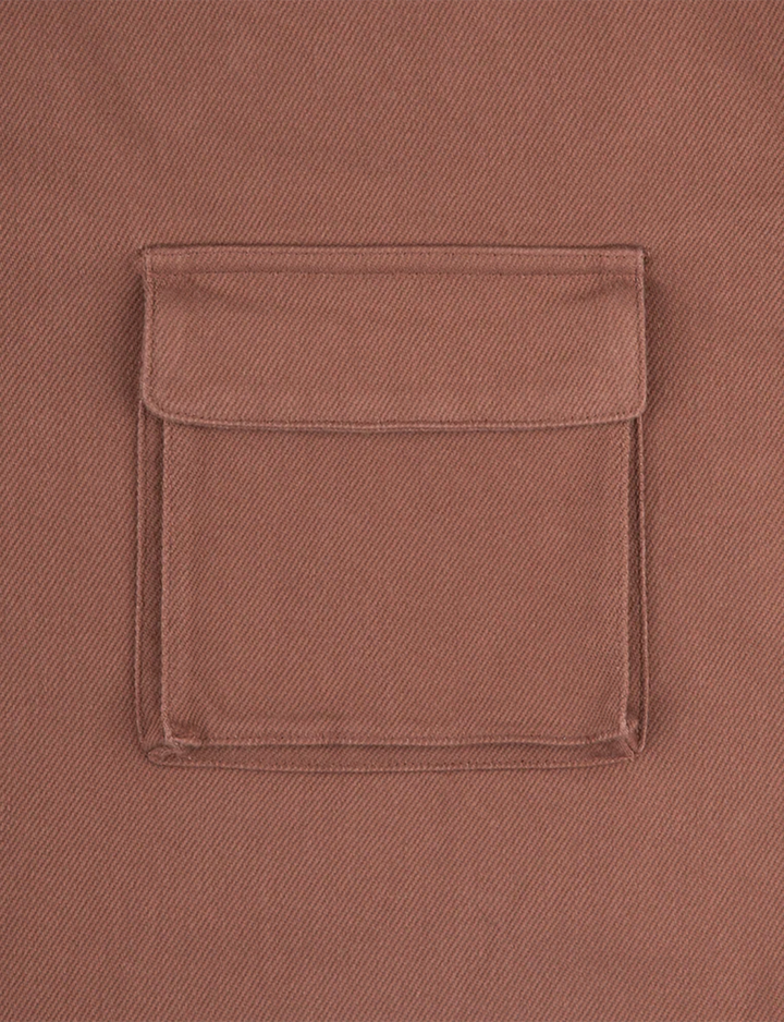 COTTON TWILL BIG SHIRT