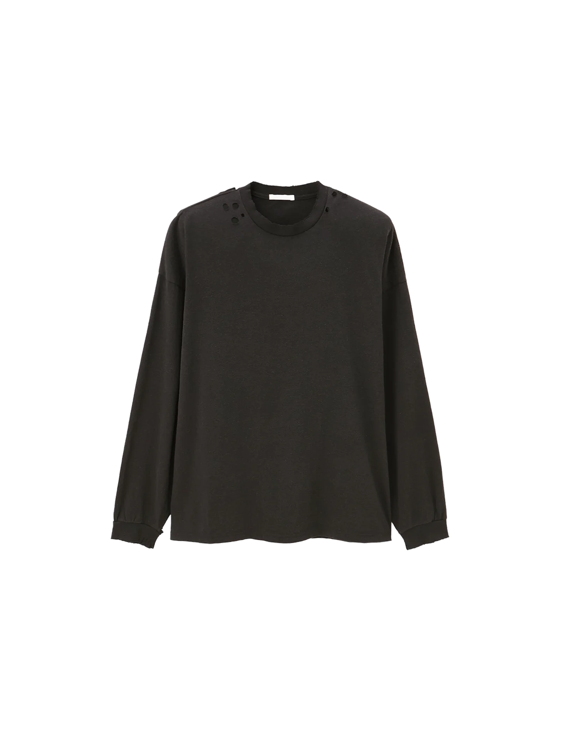 KANAKO SAKAI Shoulder-Pad Long Sleeve T-Shirt 