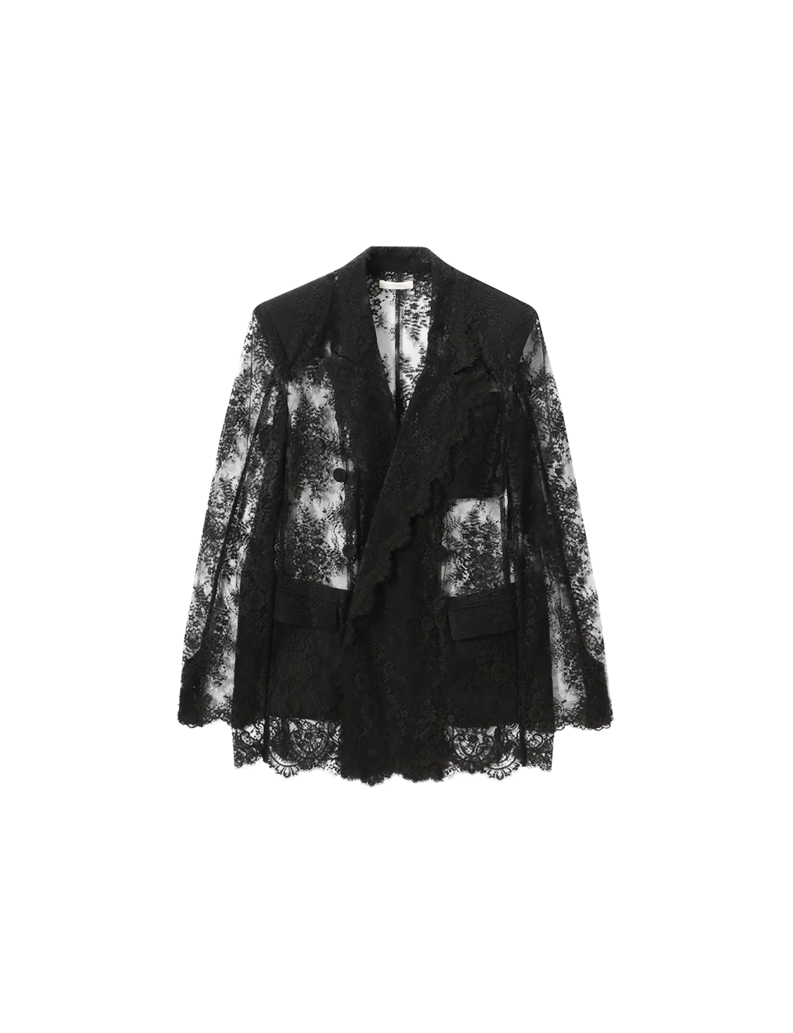 KANAKO SAKAI LACE TAILORED BLAZER