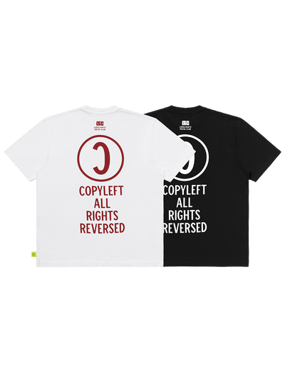 KOSUKE SHONO - 'COPY LEFT?' S/S TEE